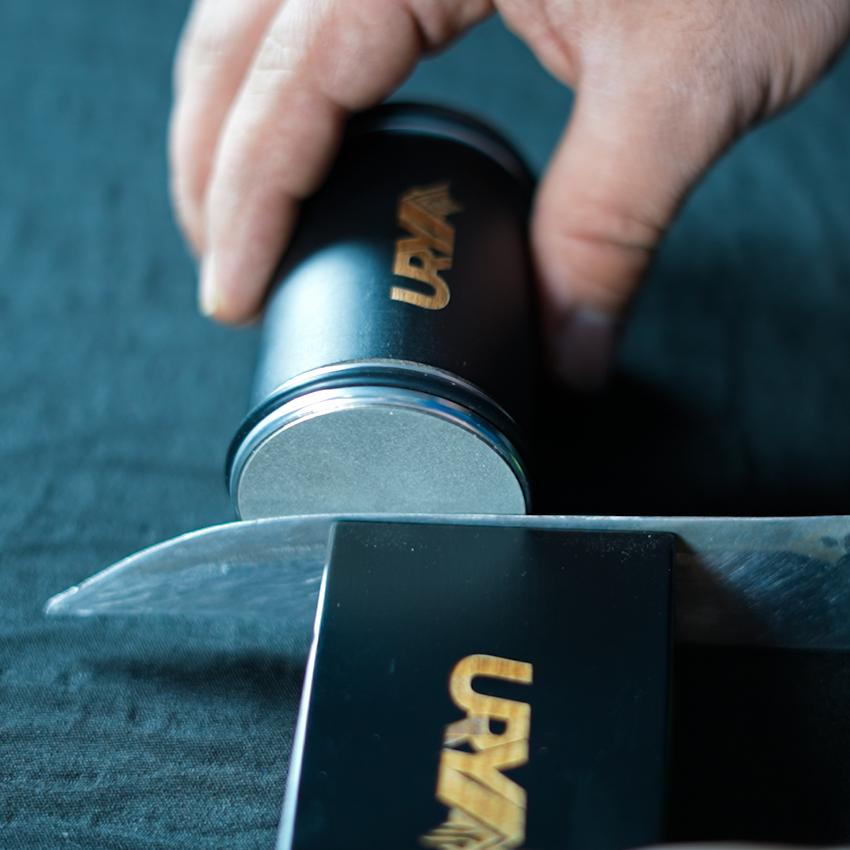 URYA™ 6-in-1 Rolling Knife Sharpener Set – Precision Sharpening System